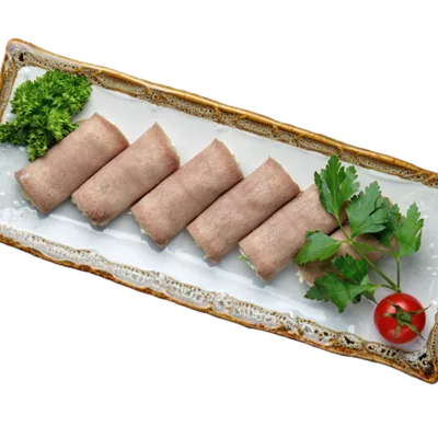 Рулет из говяжьего языка